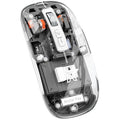 Transparent Wireless Bluetooth Rechargeable Mouse
