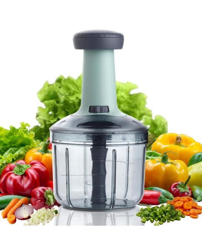 Manual Hand Push Vegetable Chopper