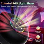Mini Bluetooth Shower Speaker with RGB Lights