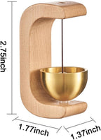 Japanese-Style Wooden Door Chime