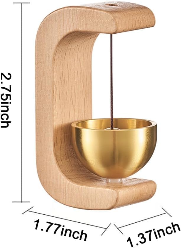 Japanese-Style Wooden Door Chime