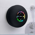Mini Bluetooth Shower Speaker with RGB Lights