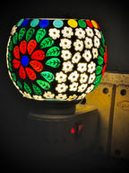 Mosaic Glass Table Lamp – Handcrafted