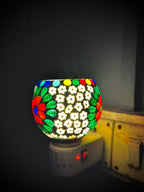 Mosaic Glass Table Lamp – Handcrafted