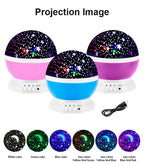 Galaxy Star Projector Night Light – Rotating LED